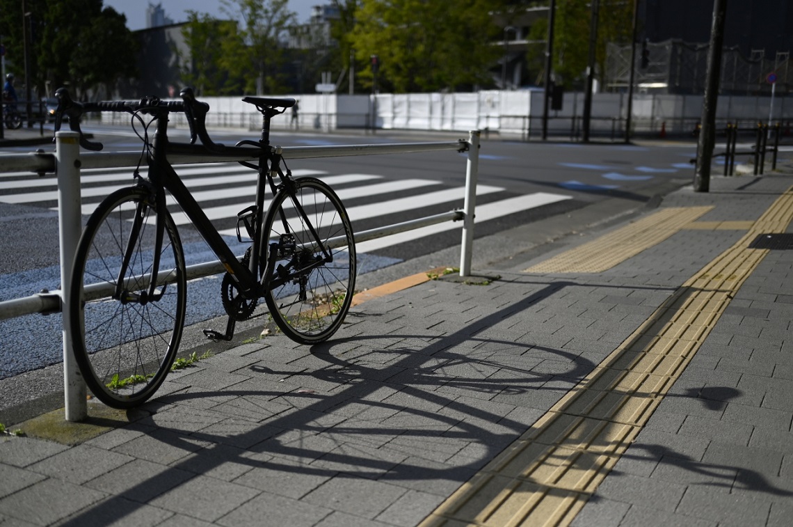 NIKKOR Z 40mm f/2自行车的影子