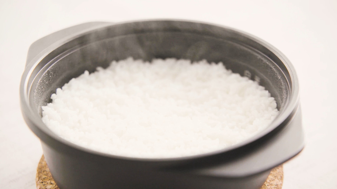 ・用陶罐煮了的味道好的大米