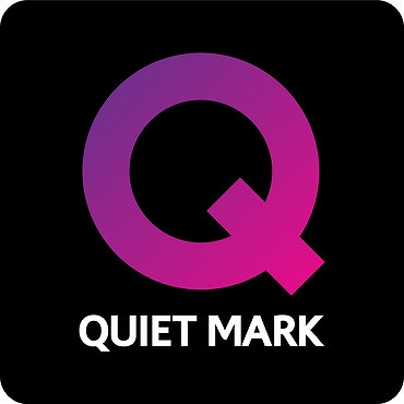 静音作为设计的证的Quiet Mark取得