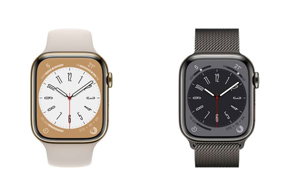  每Apple Watch选法系列的不同检查Series 8|功能和设计的平衡好