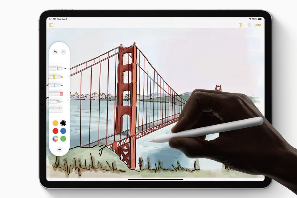 使用iPad选法Apple Pencil，更便利