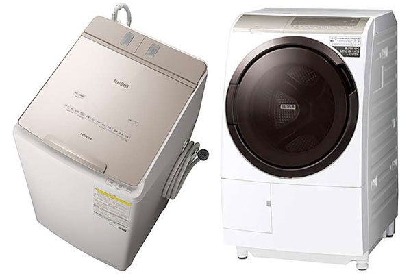 洗衣烘干机的受欢迎的厂商日立(HITACHI)